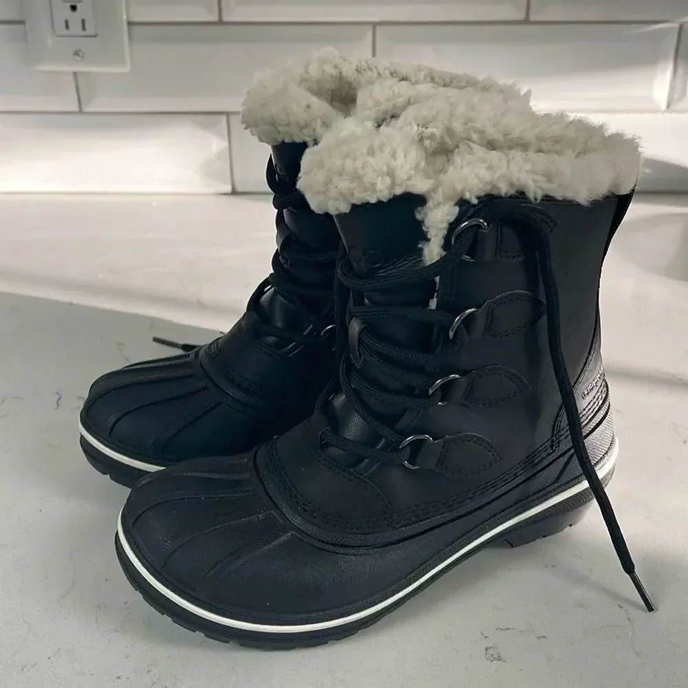 CROCS SHOES ALL CAST II BOOT Kids BLACK Size 4